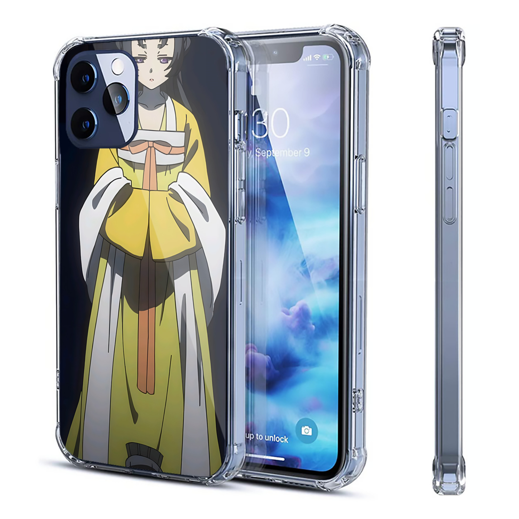 （画像用） 薬屋のひとりごと The Apothecary Diaries 【iPhone 12シリーズ対応】透明スマホケース（クリアソフトケース）